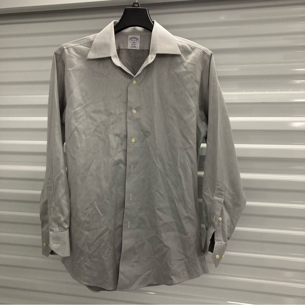 Brooks Brothers Light Gray Dress Shirt